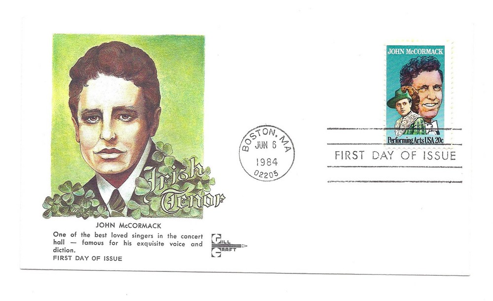 2090 John McCormack  GillCraft FDC