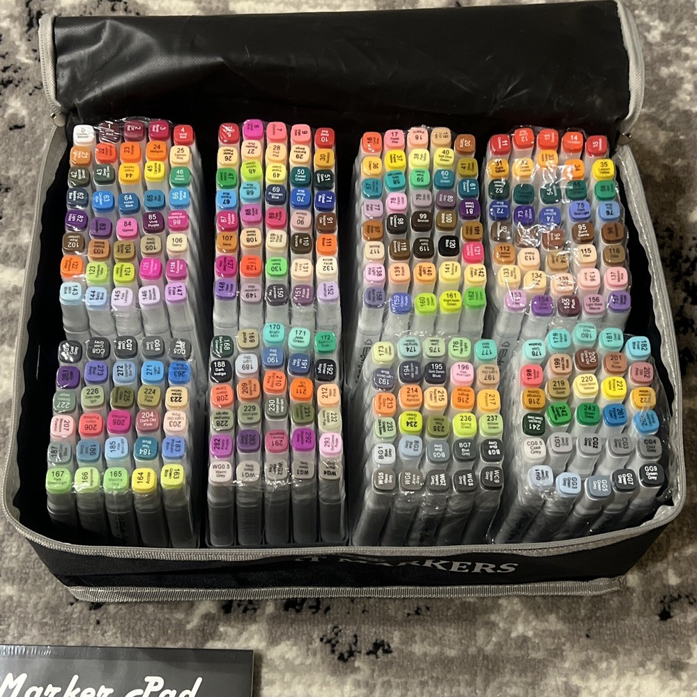 Shuttle Art 280 Colors Dual Tip Alcohol Based Art Markers
