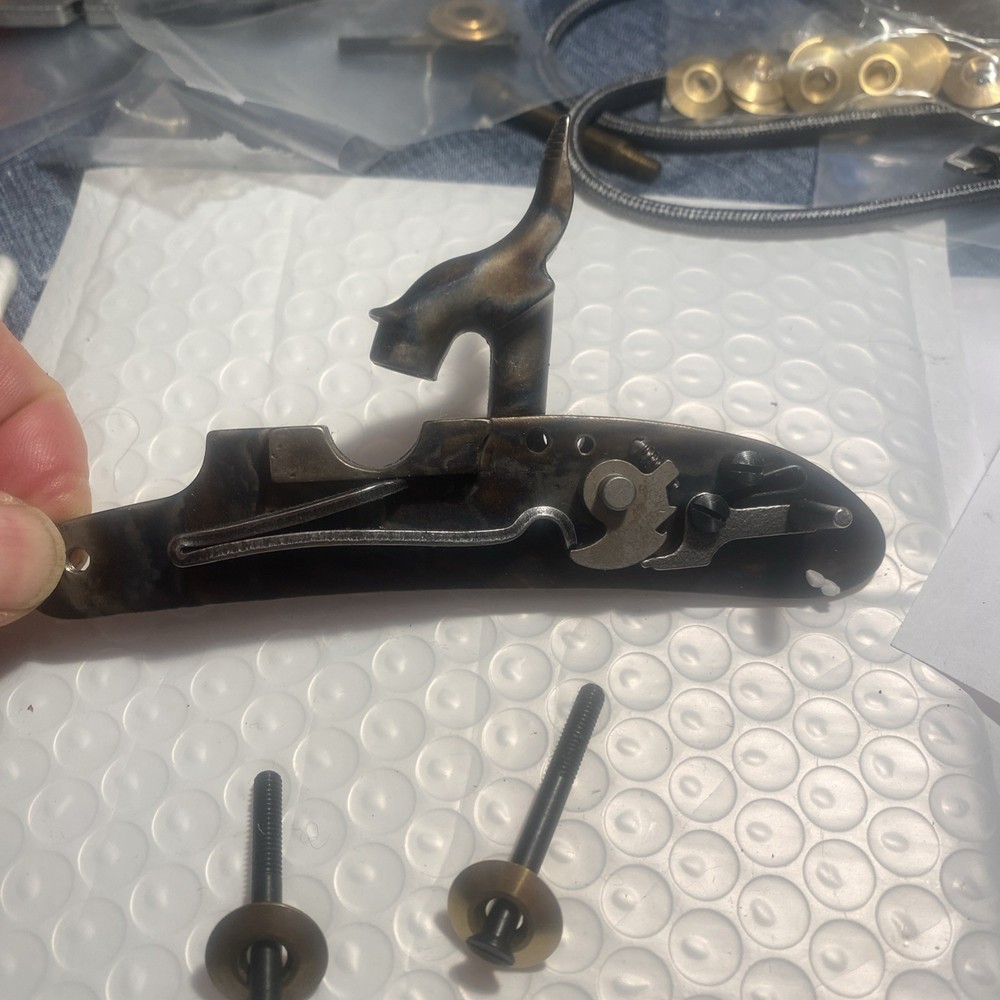 Traditions Lock Assembly and Bolts-from a Blunderbuss Muzzleloader Kit (NEW)