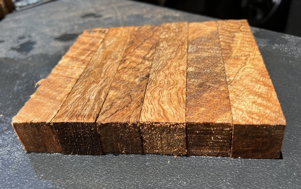 Hawaiian Curly Mango Pen Blanks #4572