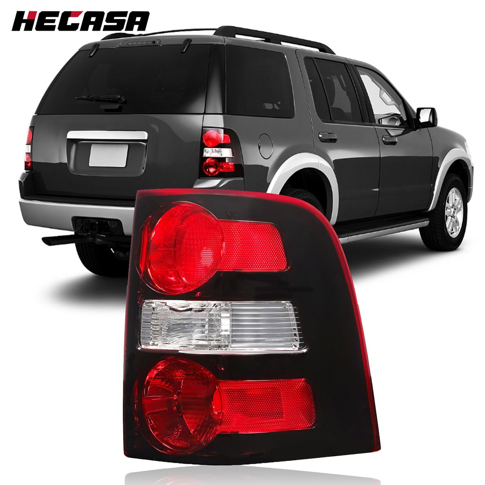 HECASA Tail Light Lamp Passenger Side RH Brake Light For Ford Explorer 2006-2010