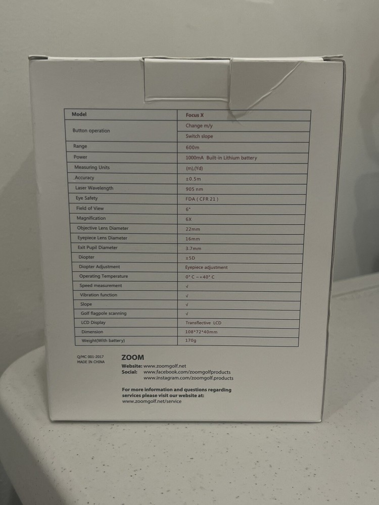 Zoom Focus X Rangefinder