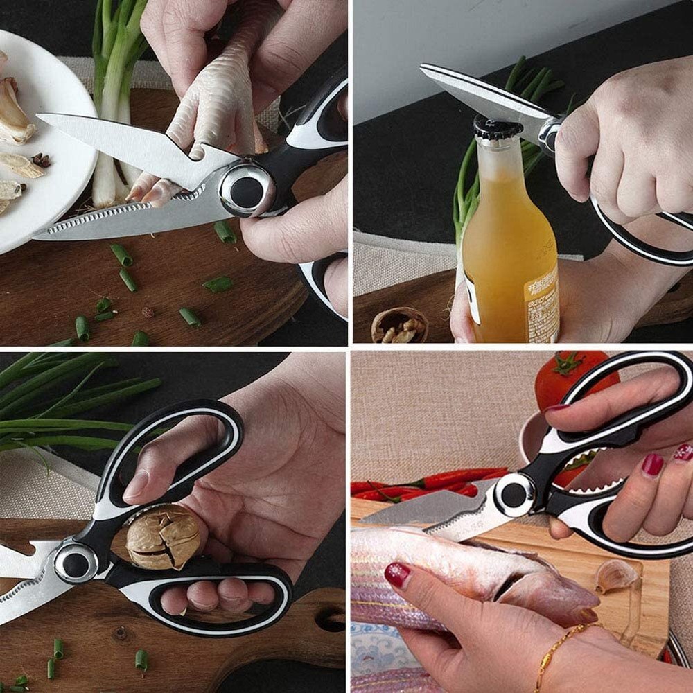 Kitchen Scissors Super Sharp High Quality Modern Multi Purpose Meat Nuts