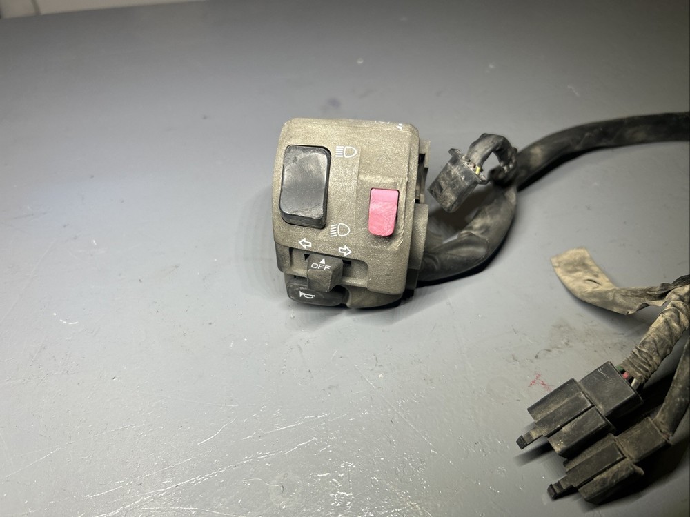 2002-2005 KAWASAKI ZZR1200 LEFT CONTROL HANDLEBAR LIGHT TURN SWITCH #162