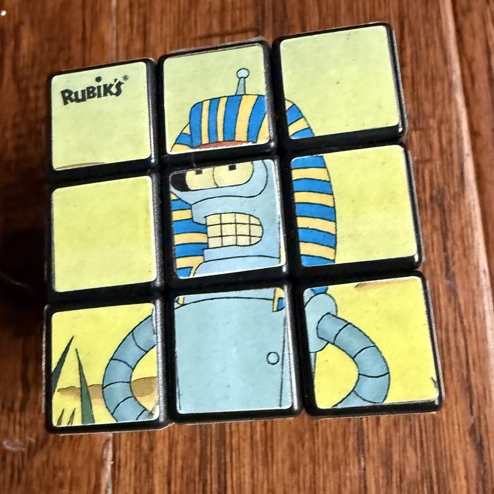 CUSTOM BENDER Rubik's Cube Futurama Bender