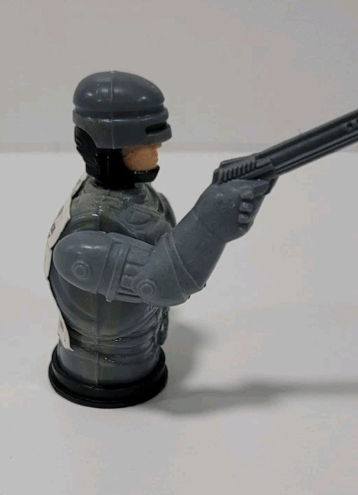Vintage Robo Cop Candy Container Empty With Labels