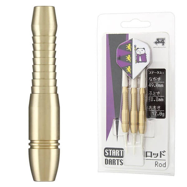 S4 Start Rod Brass Darts Barrel
