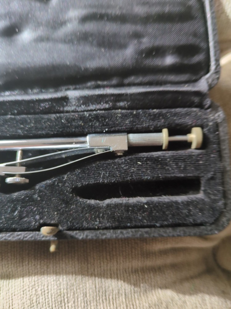 Precision Technical Drawing Compass Vintage In Original Box See Description