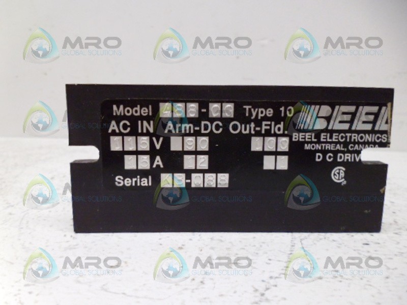 BEEL 488-00 POWER SUPPLY TYPE 10 NSNP