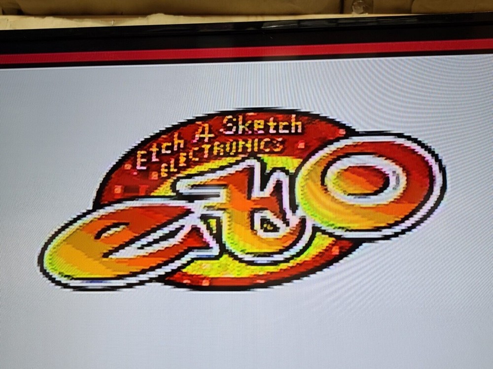 ETO Etch A Sketch Ohio Art Plug & Play 2004 Handheld Video Game