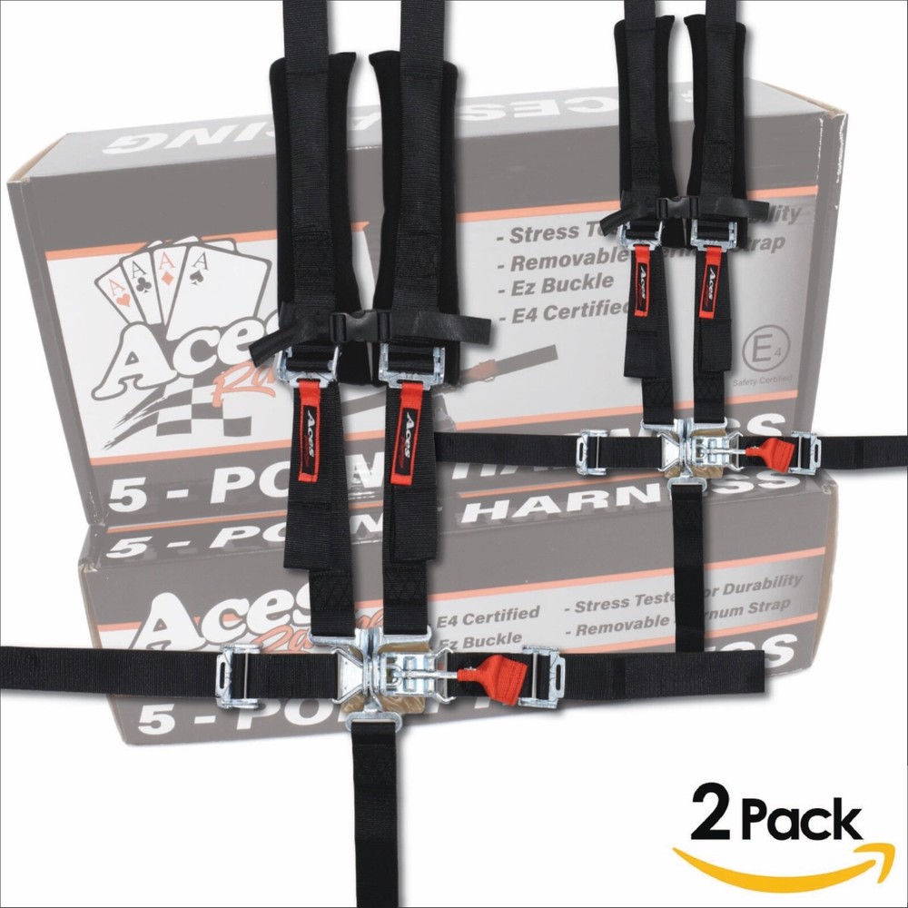 RZR 570 5 Point harness (PAIR) Direct Bolt on