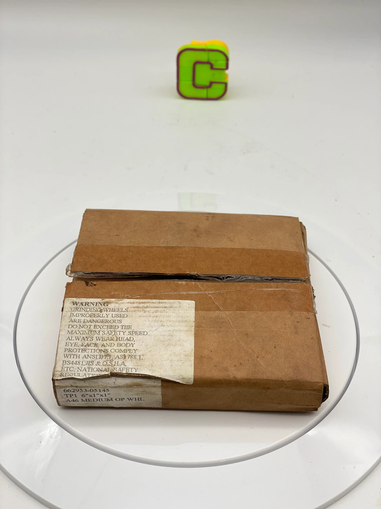 Future Bench Grinding Wheel, A46 Medium GP WHL, TP1 6"x1"x1" (Open Box)