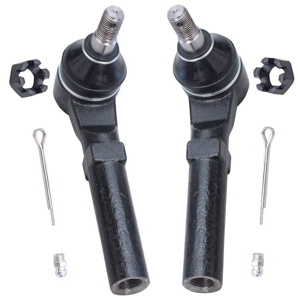 Inner Outer Tierod + Rack Boot Kit for 1994-2001 2002 2003 2004 Ford Mustang
