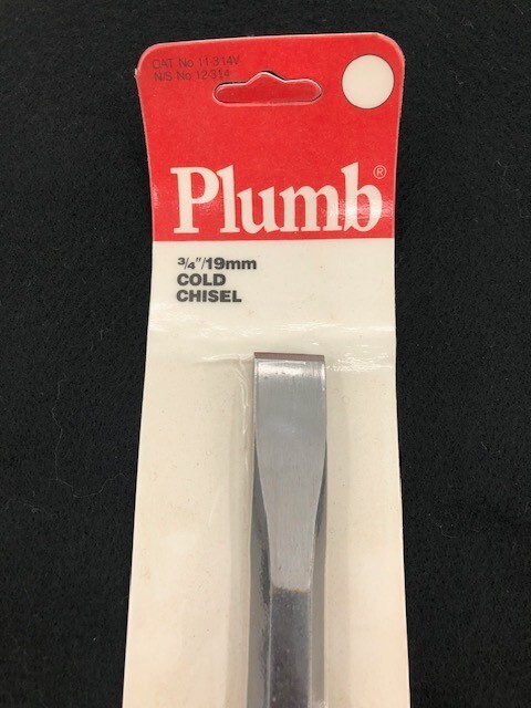 CooperTool Plumb Chisel - 3/4" - Old Stock