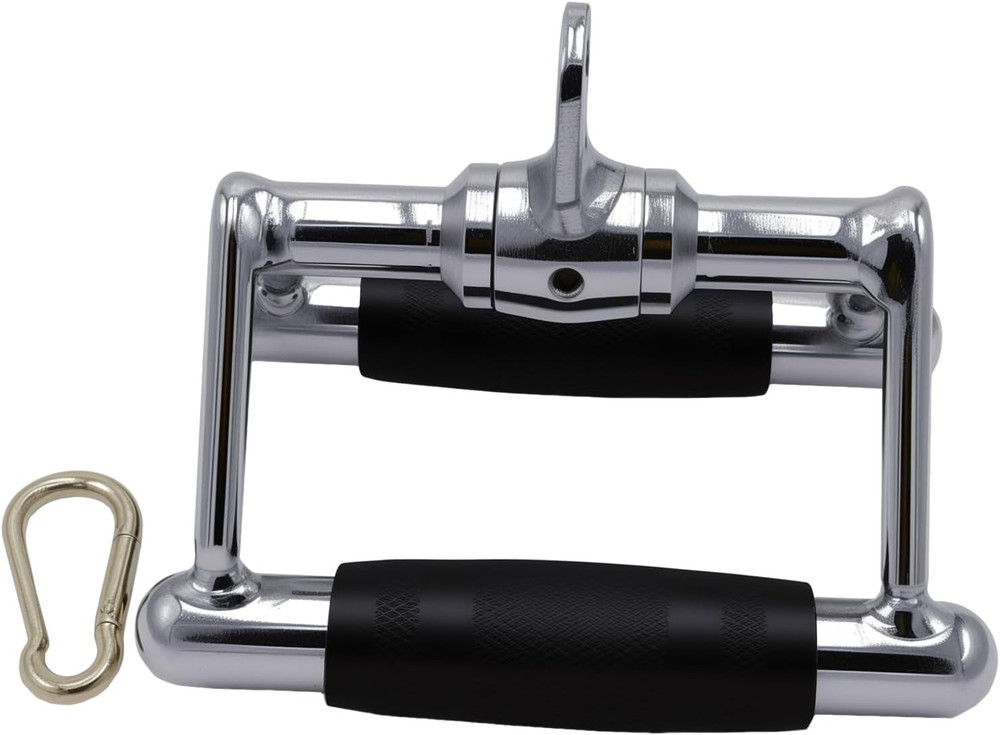 LAT Pull down Bar,Rotating Press down Bar,Tricep Rope,Strength Training Double D