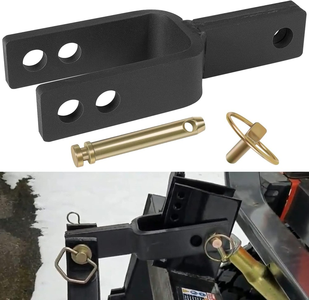 Alloy Steel Quick Hitch Adapter - Adjustable for Enhanced Tractor Compatibility