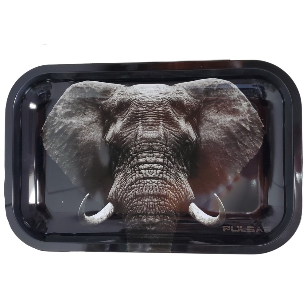 ELEPHANT - 11" X 7" Rolling Tray - Free Shipping