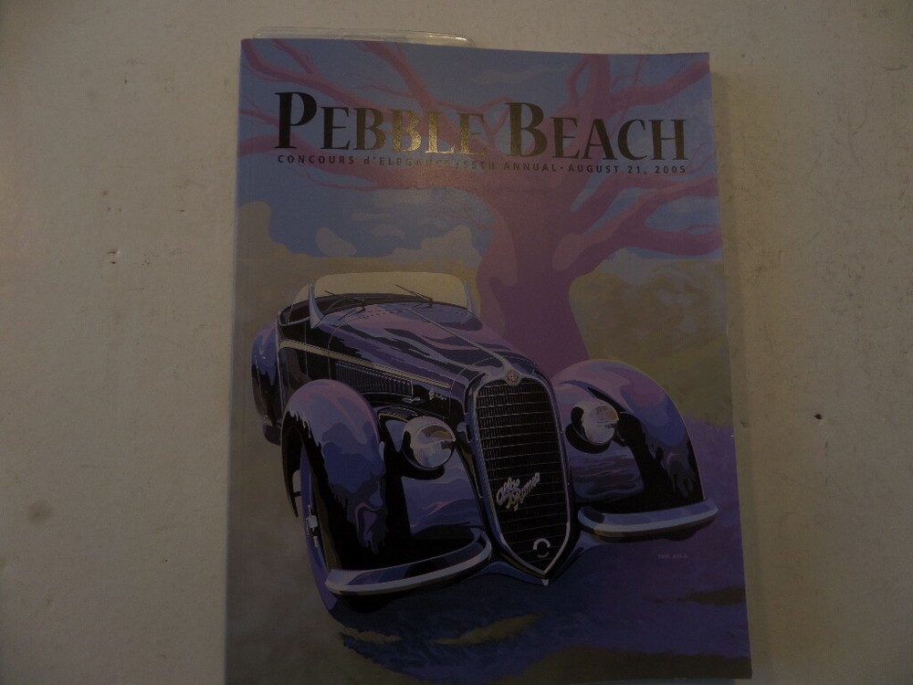Pebble Beach Concours 2005 catalogue