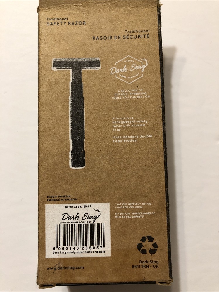 Dark Stag Traditional Safety Razor