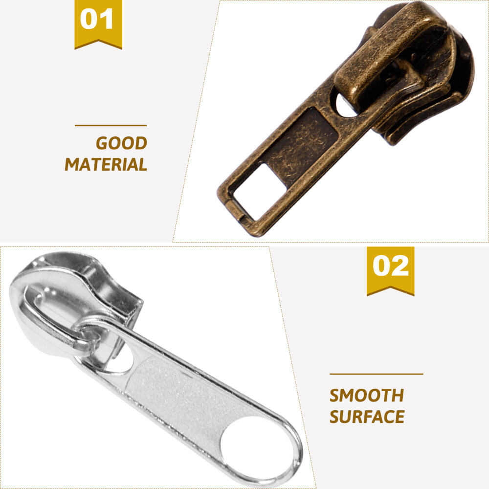 1 Set Zipper Pull Replacement Zipper Repair Kit Zipper Repair Accessory