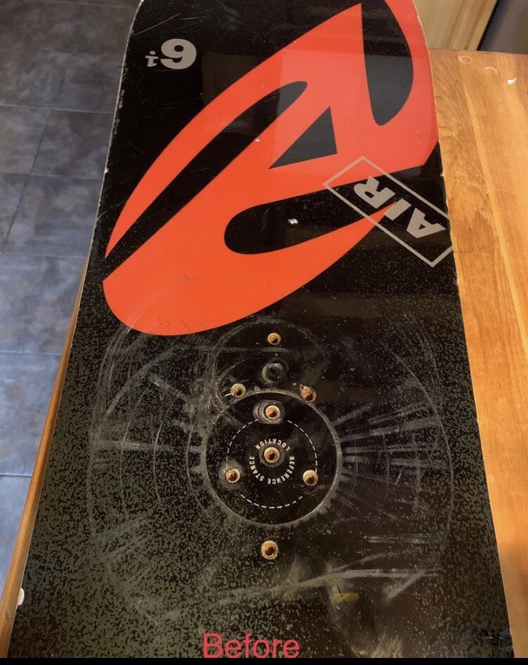 Snowboard Top Sheet Polish & Protectant