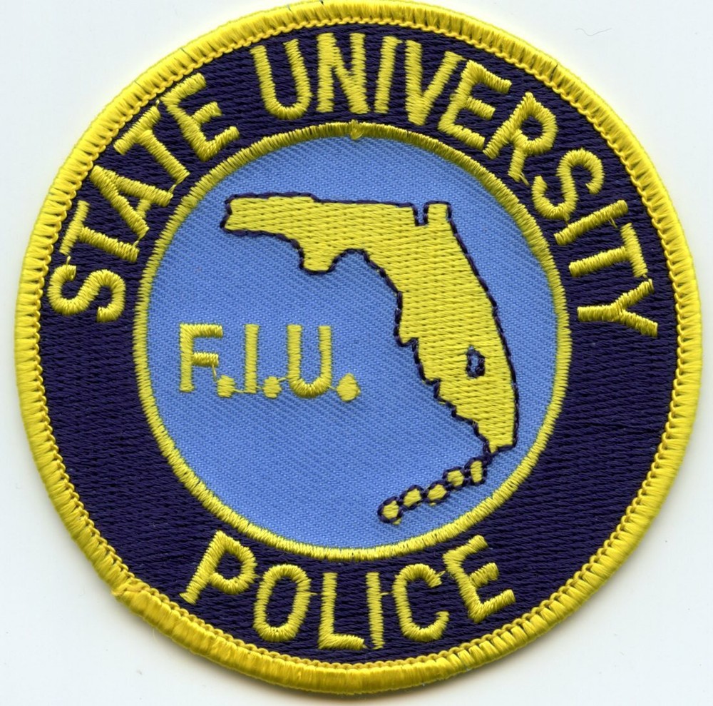 FLORIDA FL INTERNATIONAL UNIVERSITY STATE UNIVERSITY POLICE PATCH