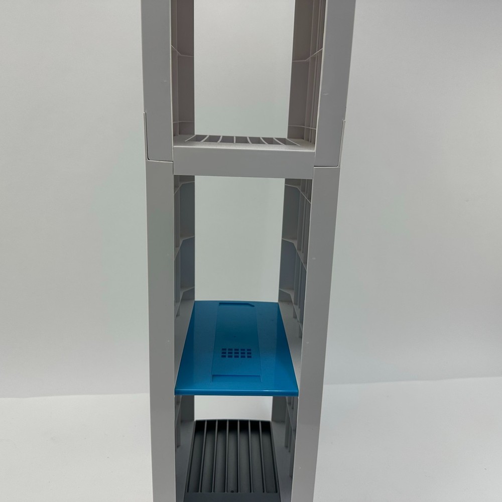 Nintendo Wii Storage Tower Rack Stand Holds Console, Games, & Controllers 35.5"