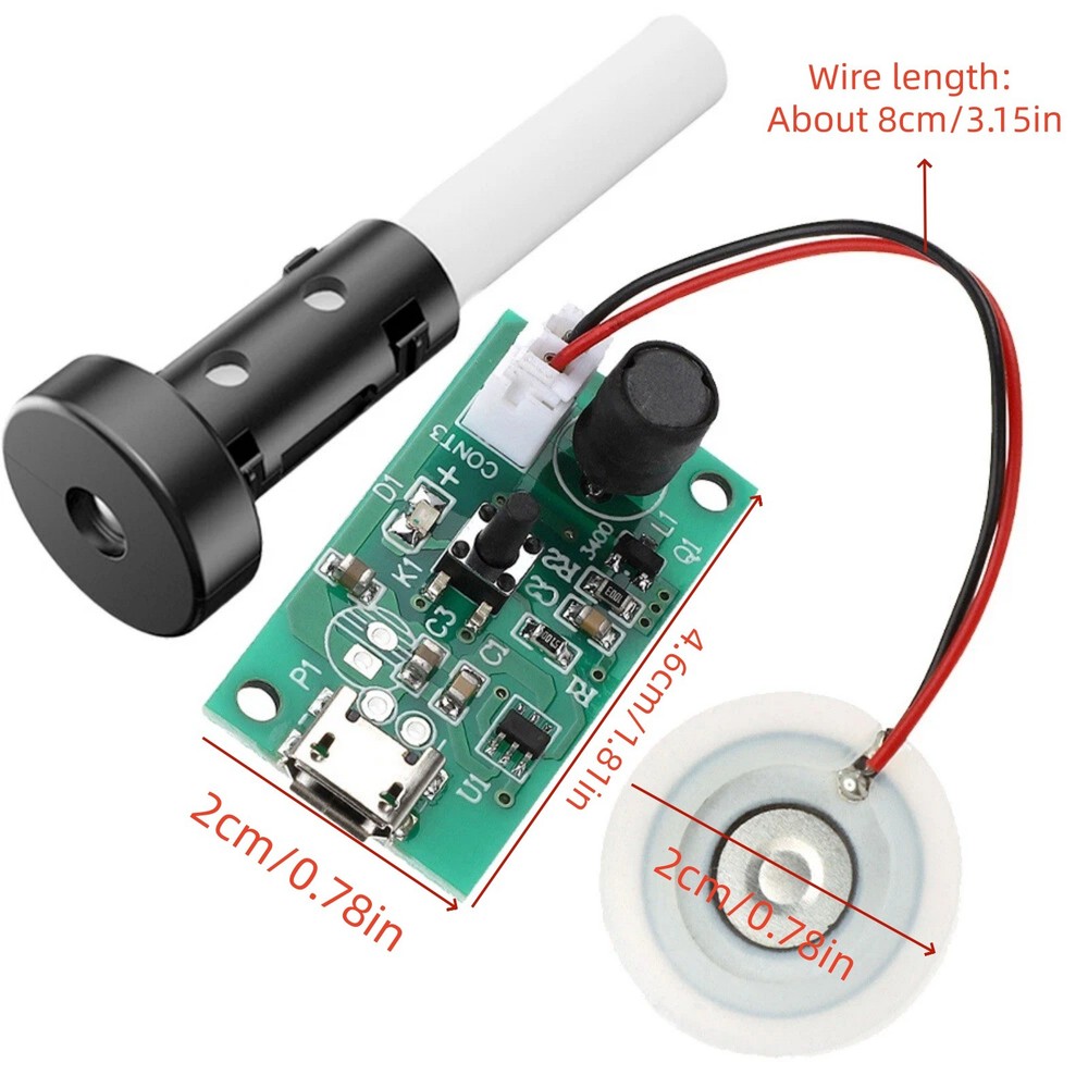 DIY Humidifier Maintenance 4PCS Ultrasonic Atomizer Driver Board Professional