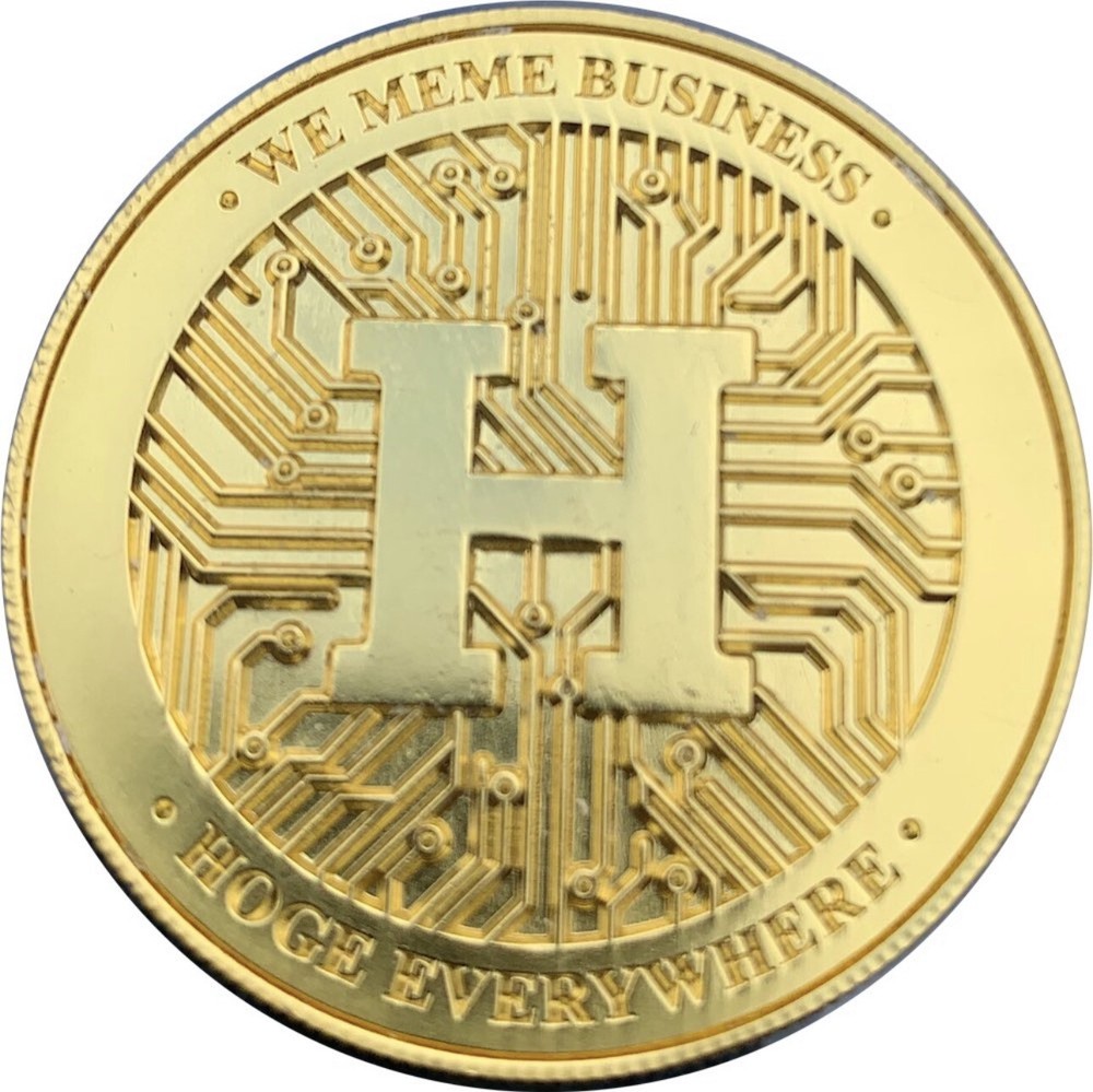 Hoge Cryptocurrency Commemorative Collector Coin