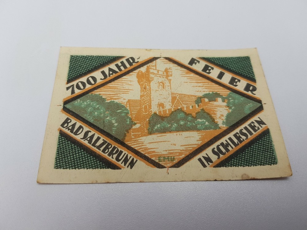 50 Pfennig  1921 Excellent Condition Old BANKNOTE Germany