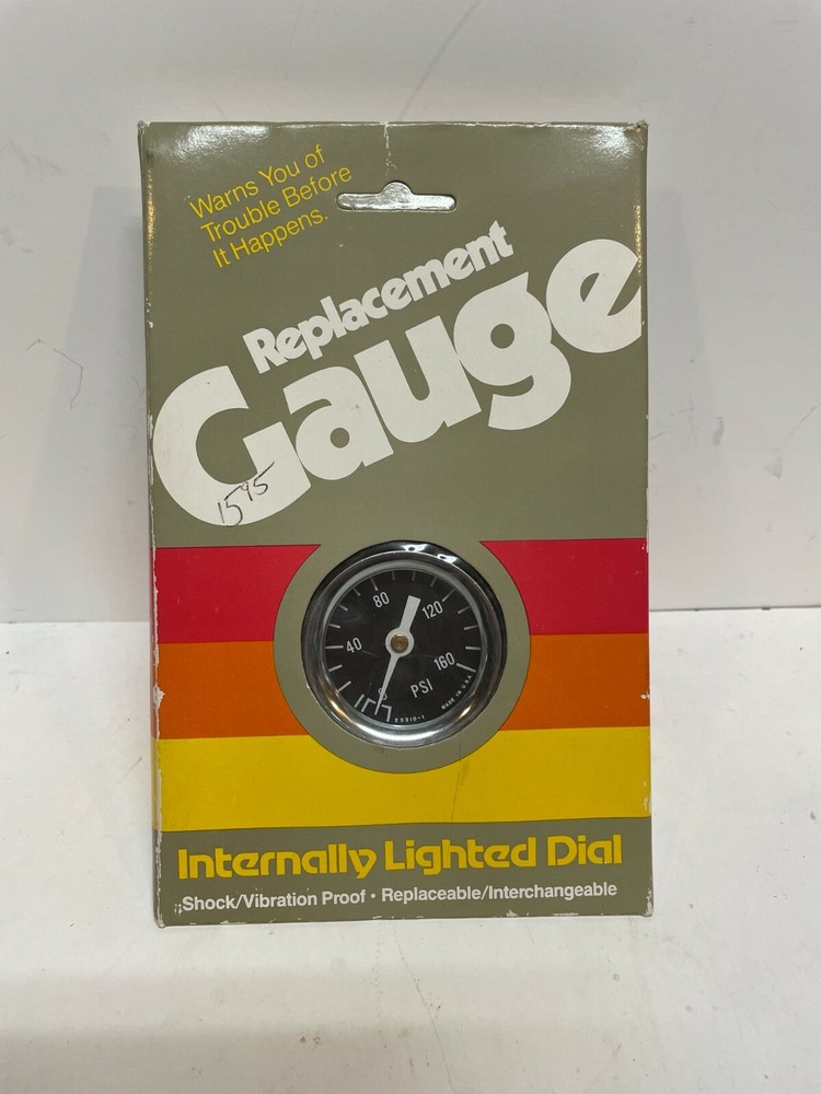 Accurate Instruments Replacement Air Gauge with FREE Snap-in Panel