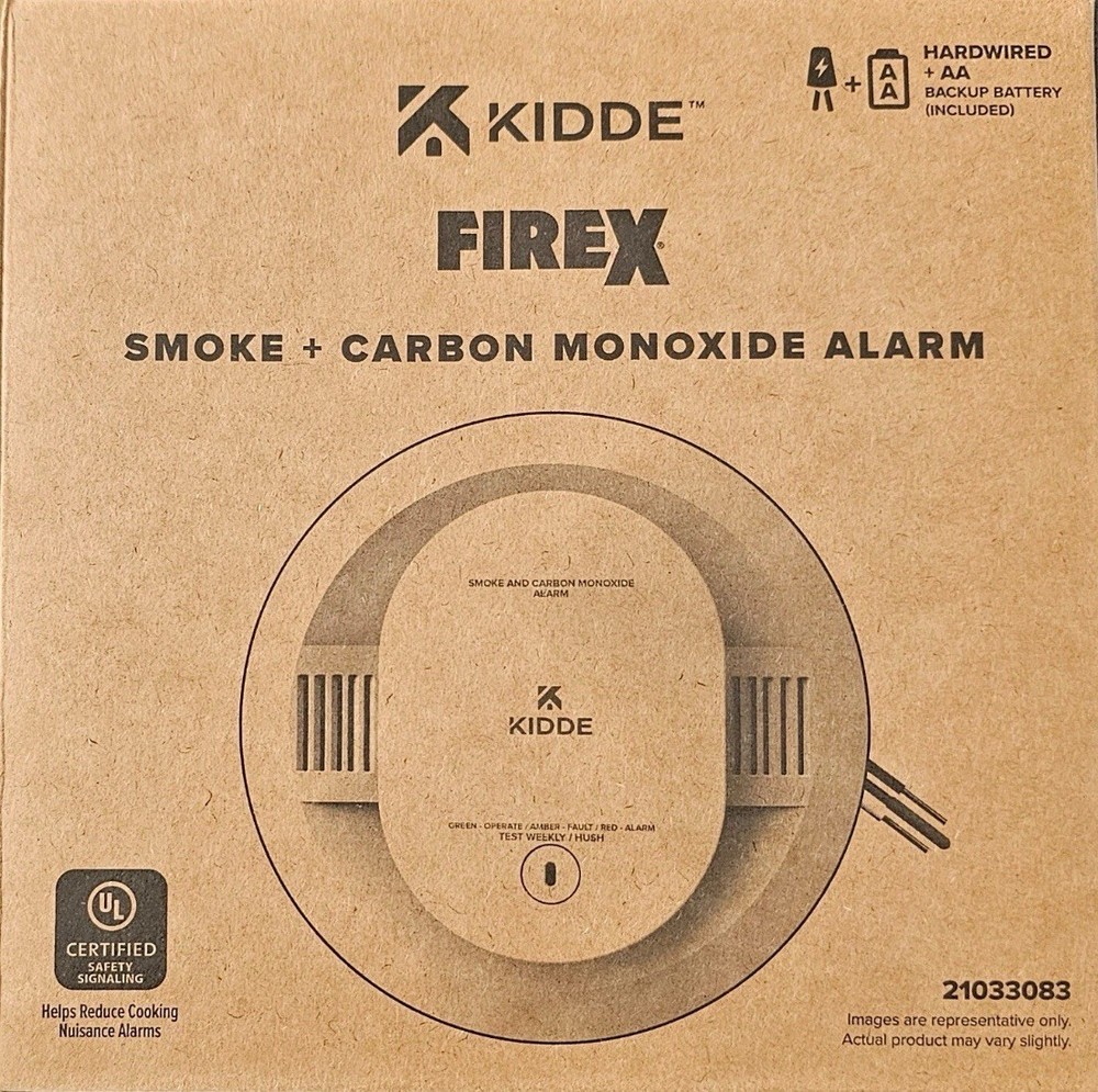 Kidde Detector de humo y monóxido de carbono