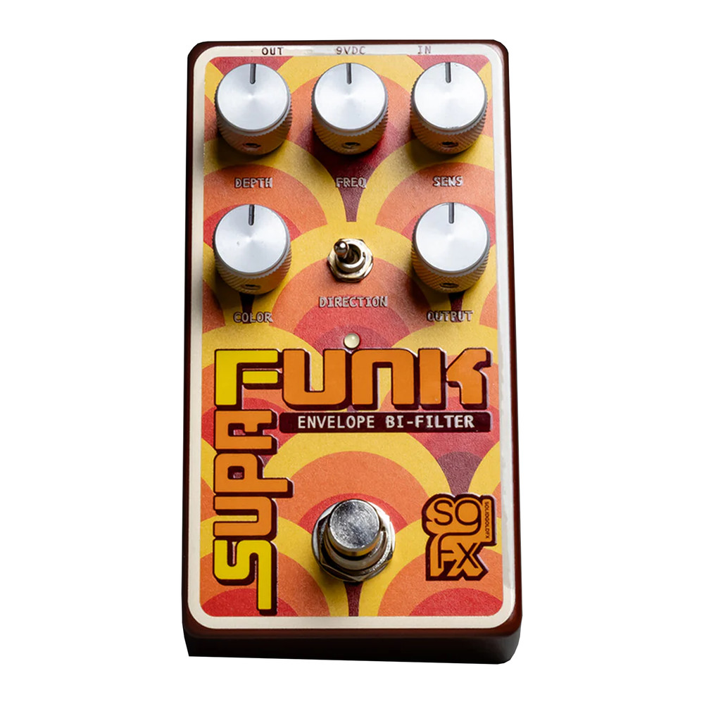 SolidGoldFX SupaFunk Envelope Bi-Filter Pedal - Open Box