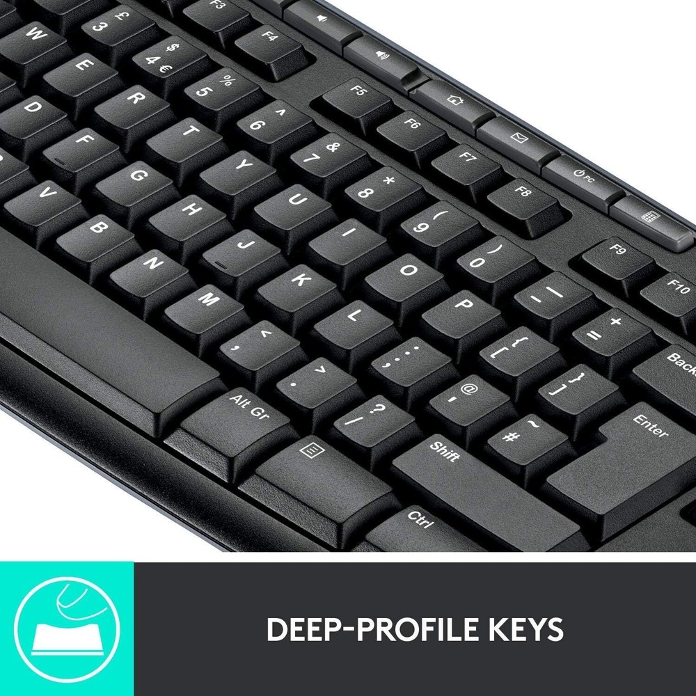 Logitech MK270 Wireless Keyboard and Mouse Combo