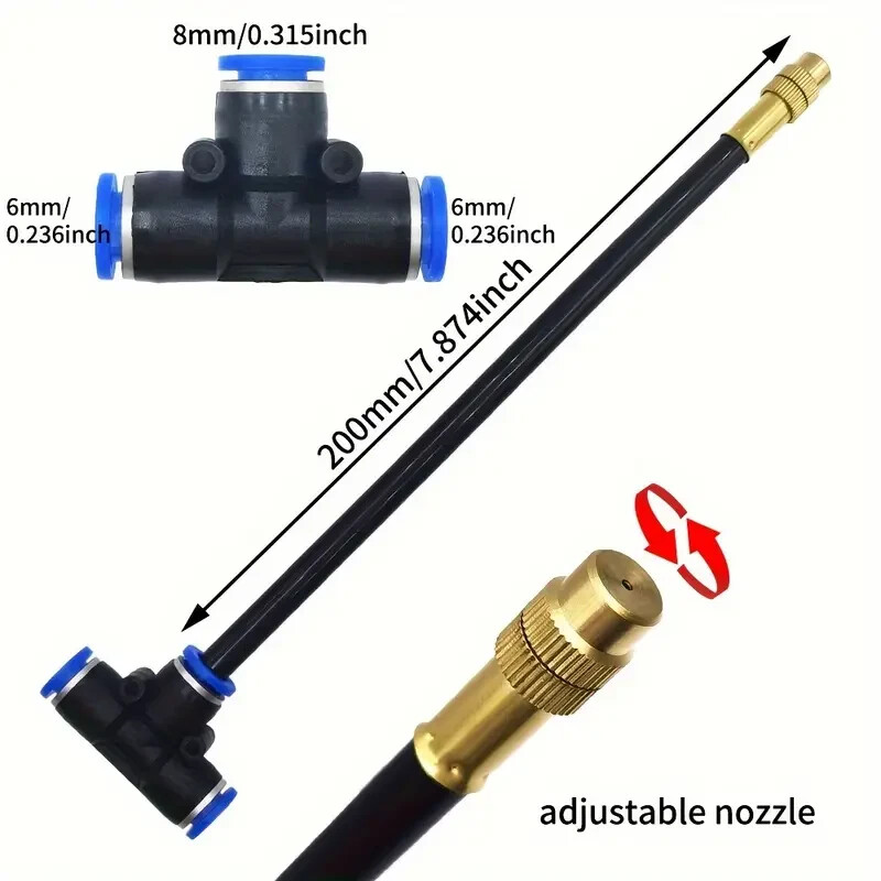 16 ft Garden Drip/Container Irrigation Kit- 29 pcs ( No Timer)