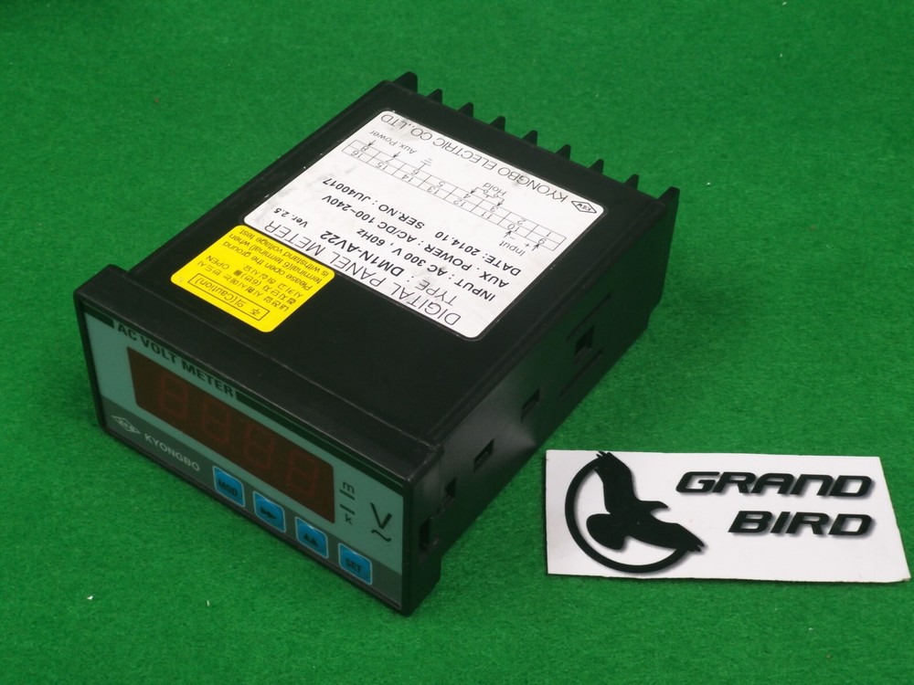 KYONGBO DM1N-AV22 DIGITAL PANEL METER, USED