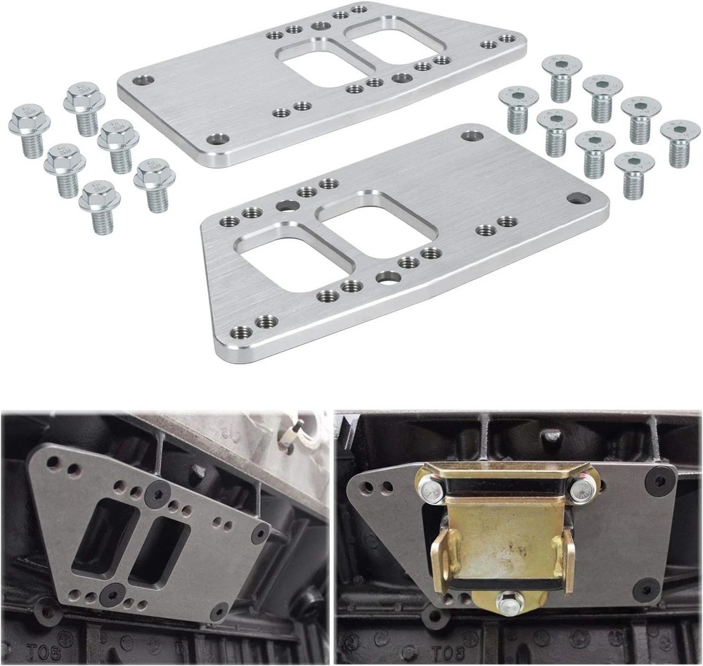 LS Swap Motor Mounts - Universal Small Block Conversion Bracket