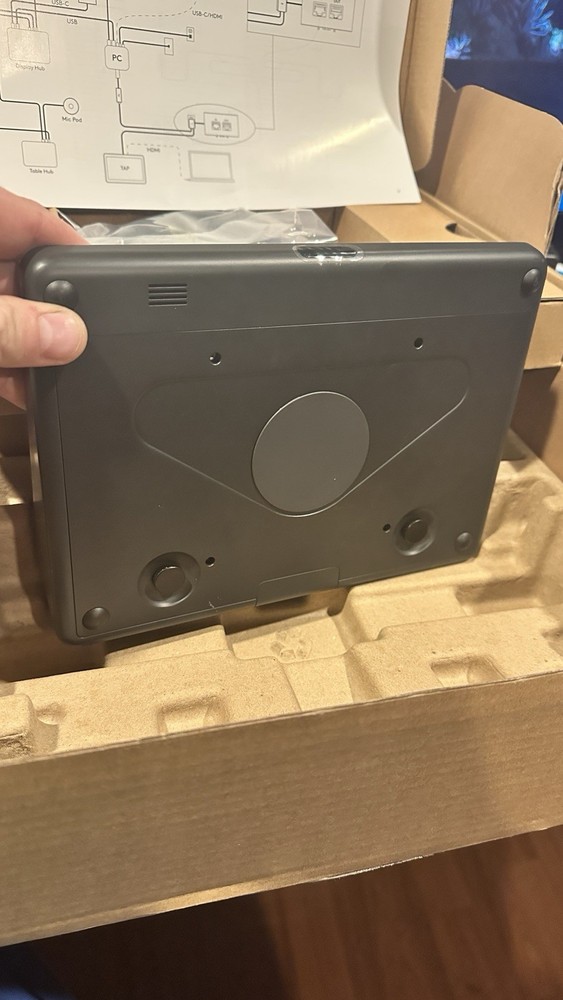 Logitech Video Conferencing Touch Controller TAP Conference Room Office Kit Set