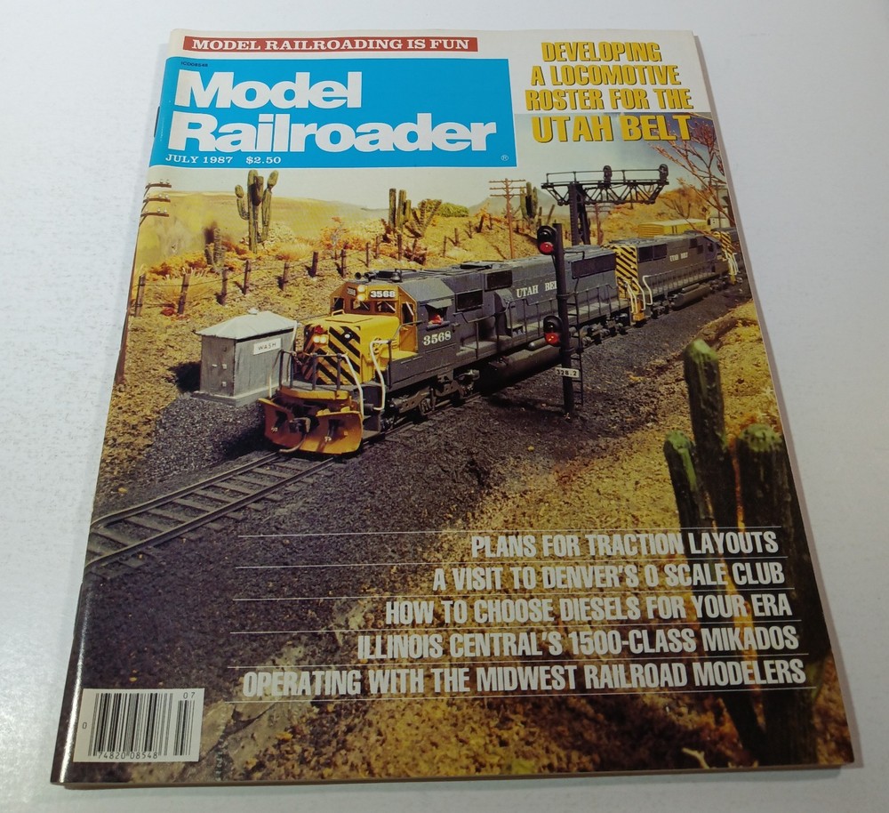 Model Railroader Magazine (July, 1987)