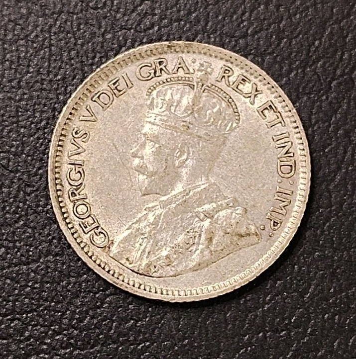 1928 🇨🇦 Canada 10 cents 80% silver