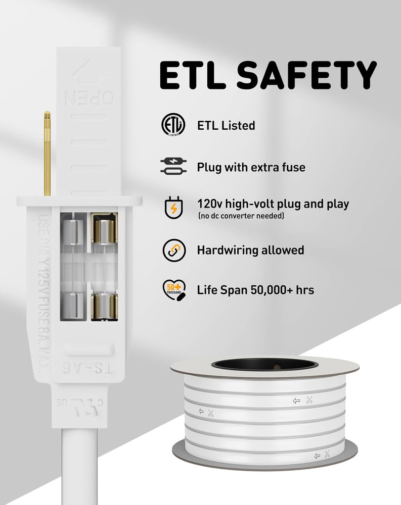 ECO Neon Rope Lights Connector Pack Bundle for Easy Setup and Style