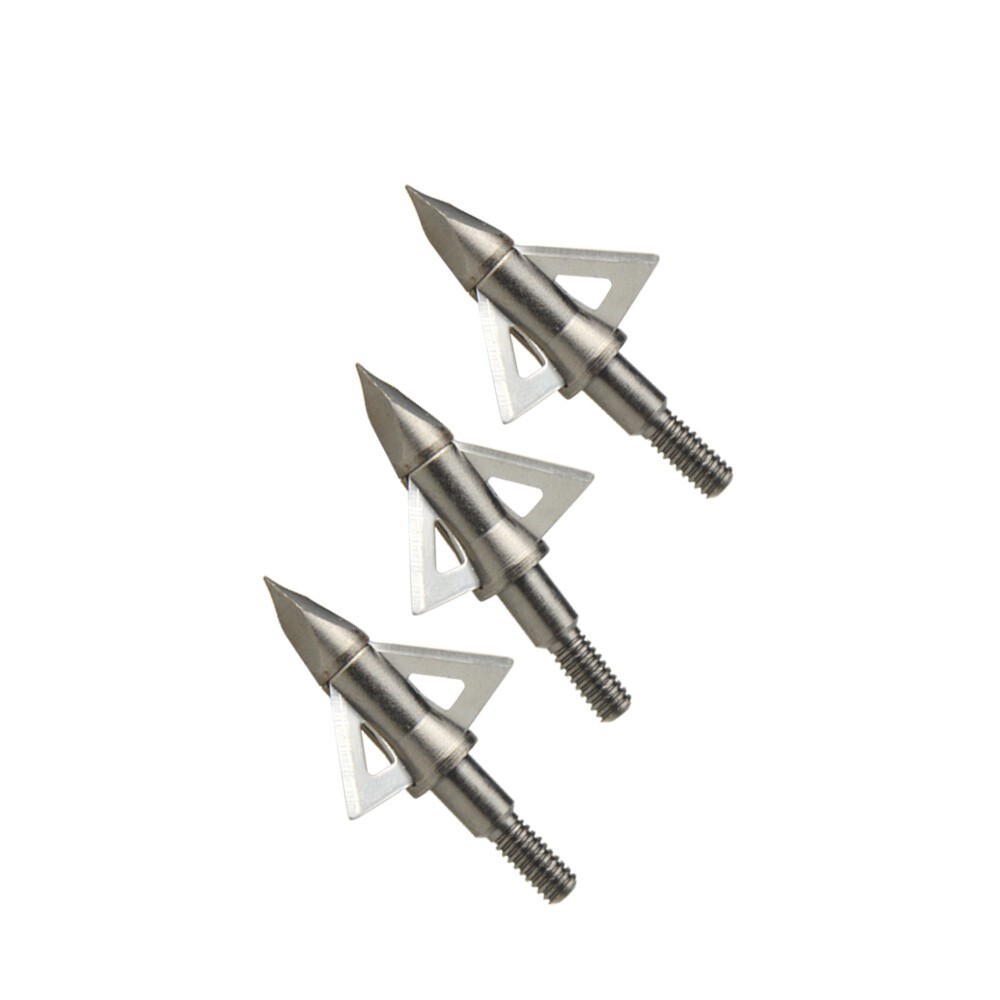 12pcs Archery Blade Arrowhead 100Gr Broadhead Box Compound Bow Hunting Crossbow
