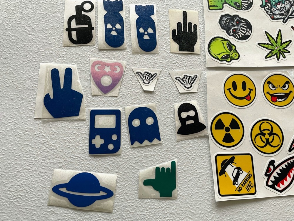 Hizoku Cycles Vinyl Stickers Pack 70+