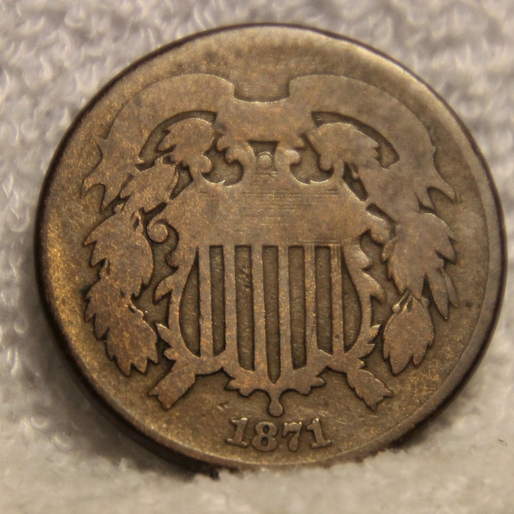 1871 two cent