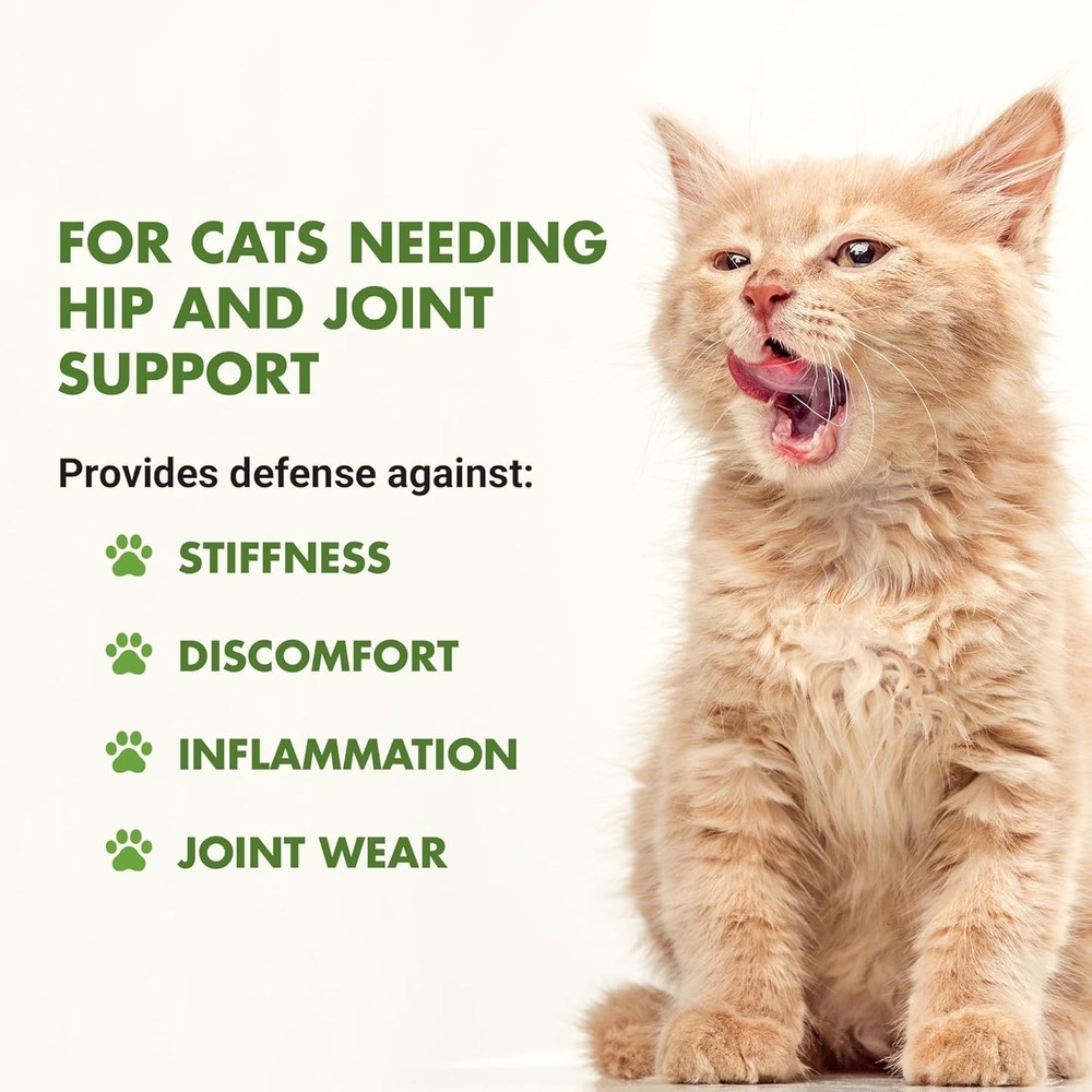 Feline Hip & Joint Liquid Supplement, Seafood Flavor