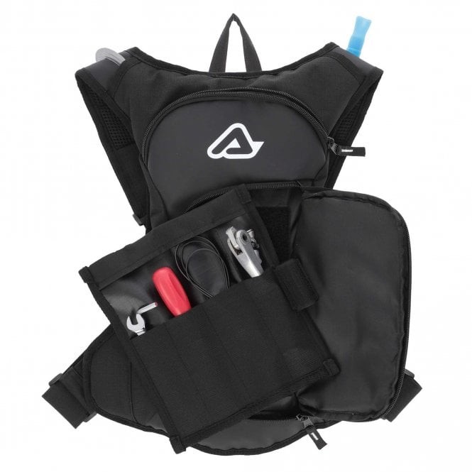 Acerbis Hydration Pack - ACQUA 5L Backpack w/2L Hydration Pack (Black/White)