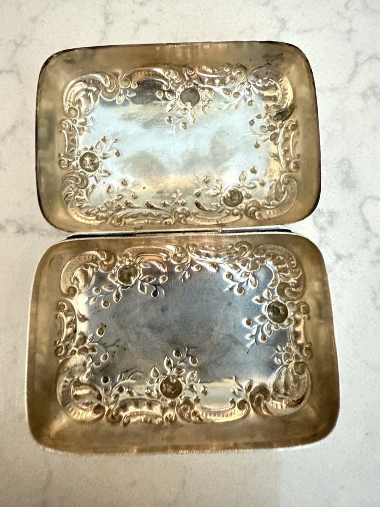 Gorham Sterling Travel Soap Box