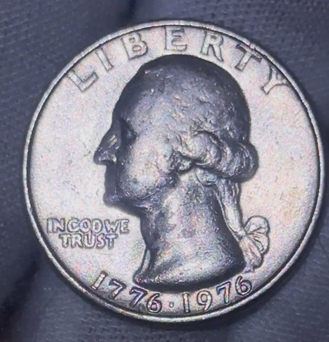 1776-1976 Rare Mint Errors .25C George Washington Quarter