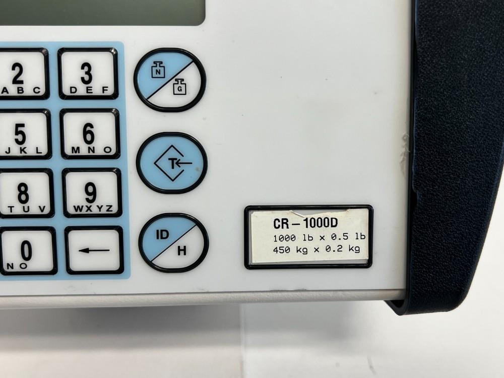 Shelf 18: Detecto MedVue Digital Weight Analyzer Head CR-1000D - Untested
