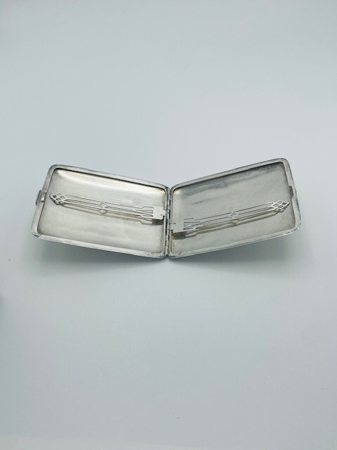 Elgin Silver Cigarette Case